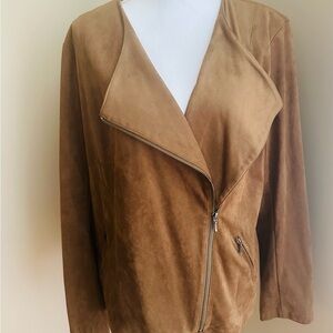 JJill Fabric “Suede” Jacket